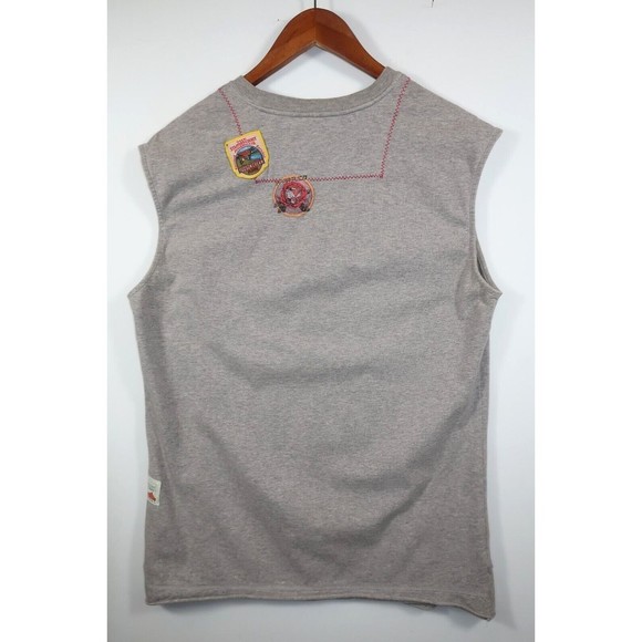 Parasuco Tank Top T Shirt Size XL Y2k 90s Southwestern Motorcycle Club Patches - Picture 7 of 10